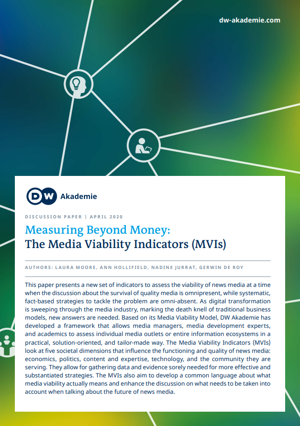 Measuring beyond money: The Media Viability Indicators (MVIs)