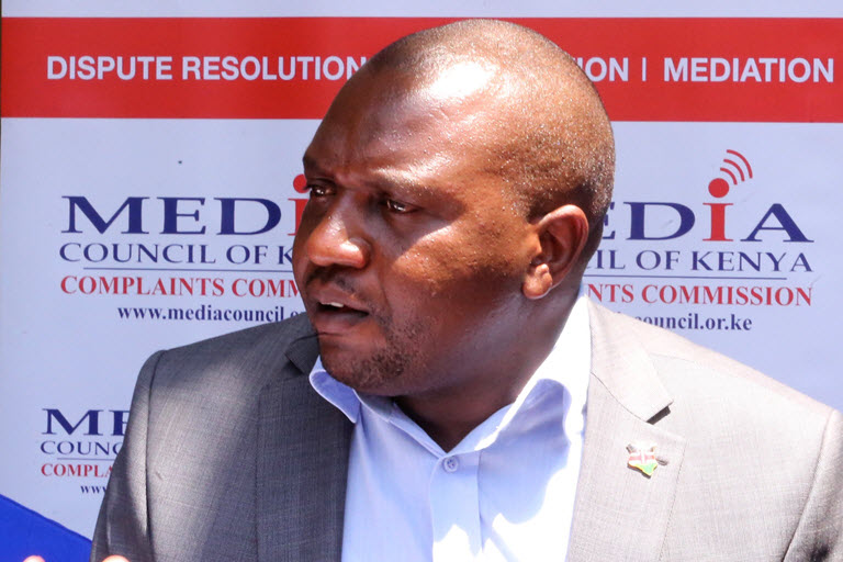 Media Council of Kenya CEO David Omuoyo- - The Media Innovation Center