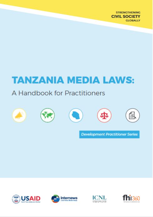 Tanzania Media Laws: A Handbook for Practitioners